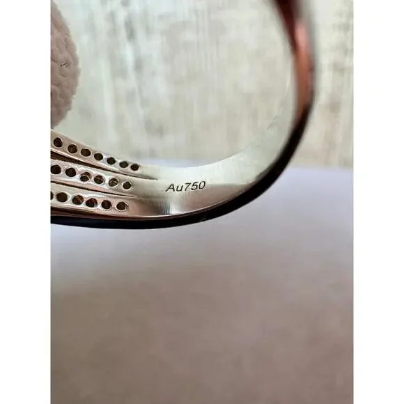 8CT D VVS1 Graded Moissanite Ring – AU750 –Sz.9 - Picture 3 of 10